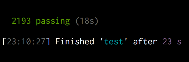 Make unit tests fast